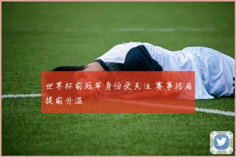 世界杯前冠军身份受关注 赛事格局提前升温